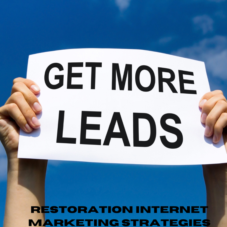Restoration internet marketing strategies